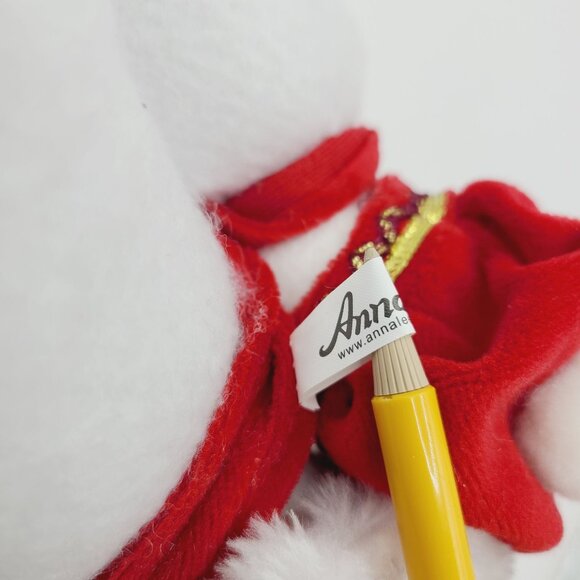 Annalee Christmas Delights Duo Snowman Couple Plush Decor 2012 Collection 7" - Picture 5 of 9